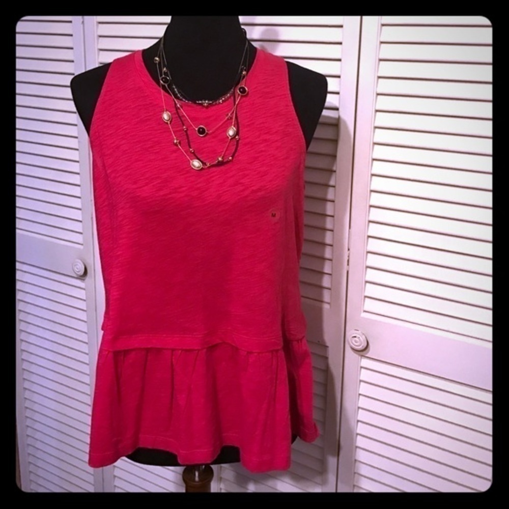 3 for $30 Work or Casual red cute tank Medium